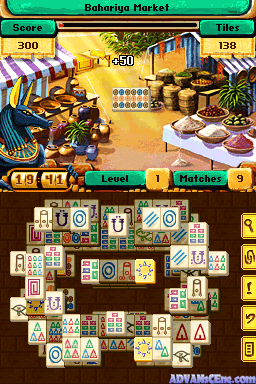 Mahjong - Ancient Egypt screenshot 2 for Nintendo DS